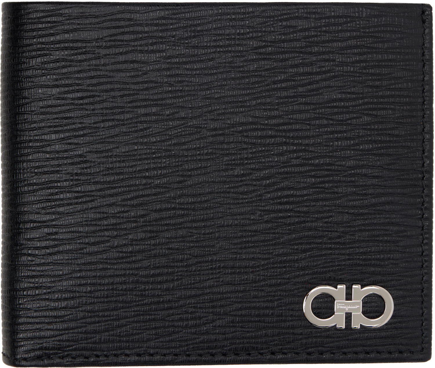 Peňaženka FERRAGAMO Gancini Bifold Wallet Čierna | 685956, 0