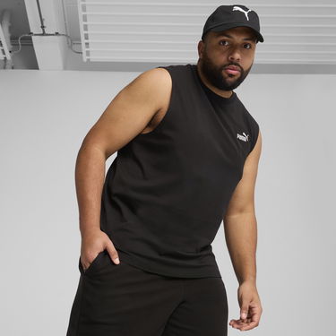 Šortky Puma Essentials 10" Logo Shorts Čierna | 682594_01, 4