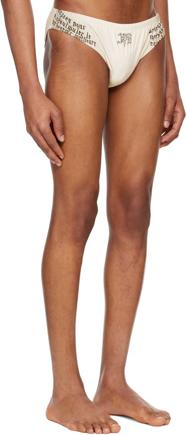 Nohavičky Jean Paul Gaultier Jean Paul Gaultier 'The Tattoo Wings' Swim Briefs Béžová | 25/34-H-SV059-J586-030200, 1