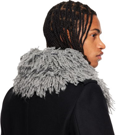 Šál Dries Van Noten Dries Van Noten Shag-Knit Collar Čierna | 252-021226-2725, 4