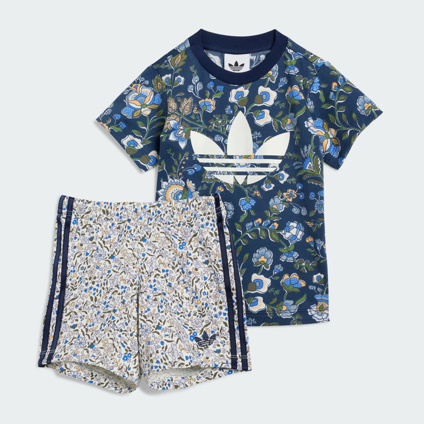 Súprava adidas Originals adidas Originals x Liberty London Infant Set Navy | JY3017