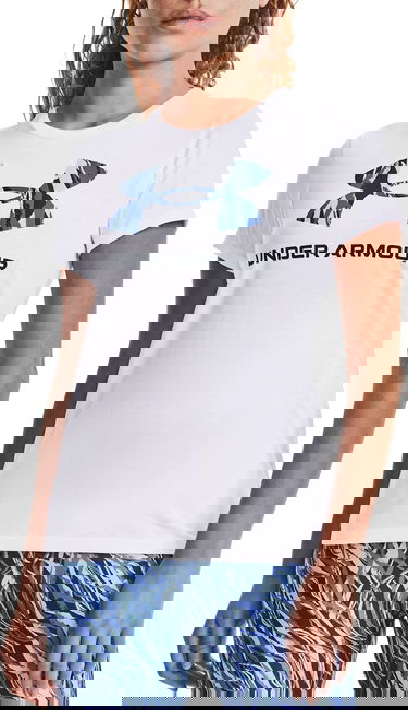 Tričko Under Armour Sportstyle Tee Biela | 1356305-104, 0