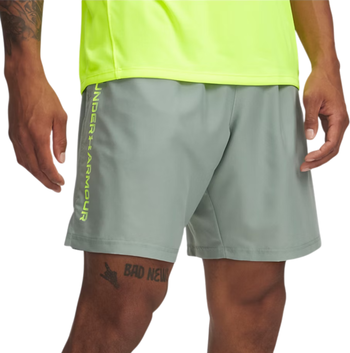Šortky Under Armour UA Tech Woven Wdmk Shorts Šedá | 1383356-348, 0