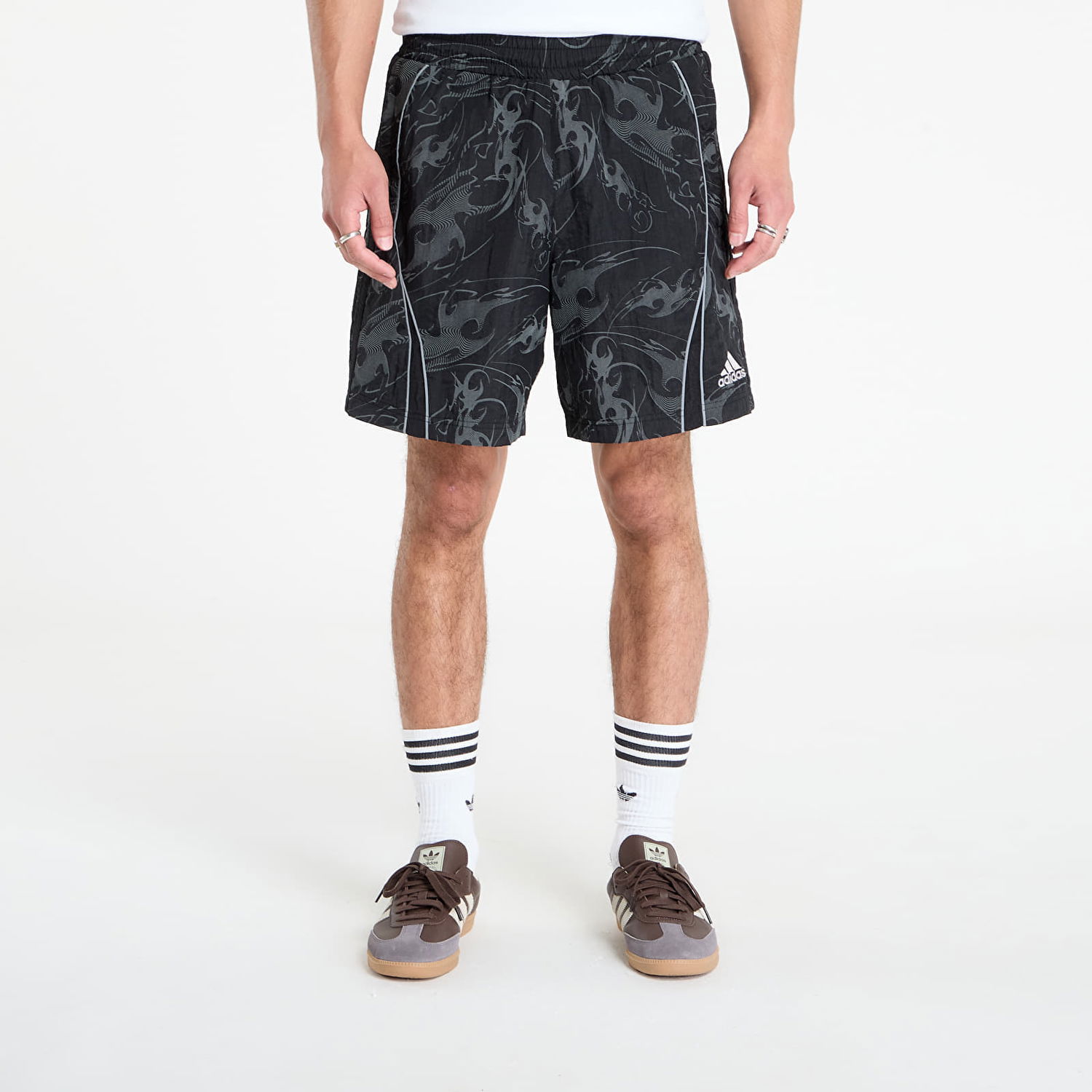 Šortky adidas Originals Adilenium Season 4 Teamgeist Woven Shorts Čierna | KF8525, 0