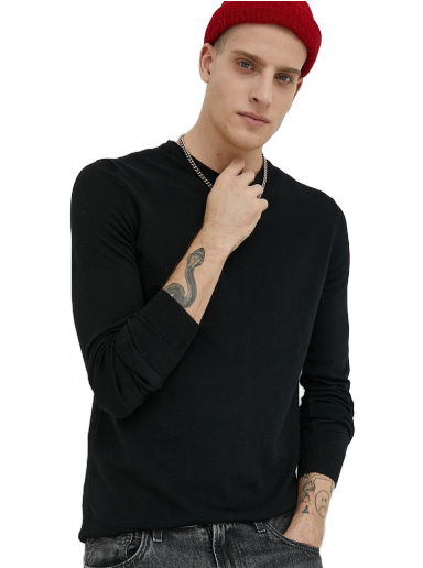 Sveter BOSS Wool Sweater Čierna | 50476832