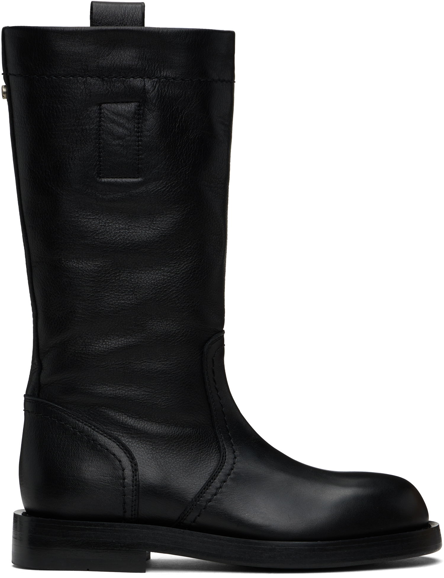 Oblečenie Ann Demeulemeester Ann Demeulemeester Bente Leather Boots Čierna | 2510-W-C32-LT157-099, 0