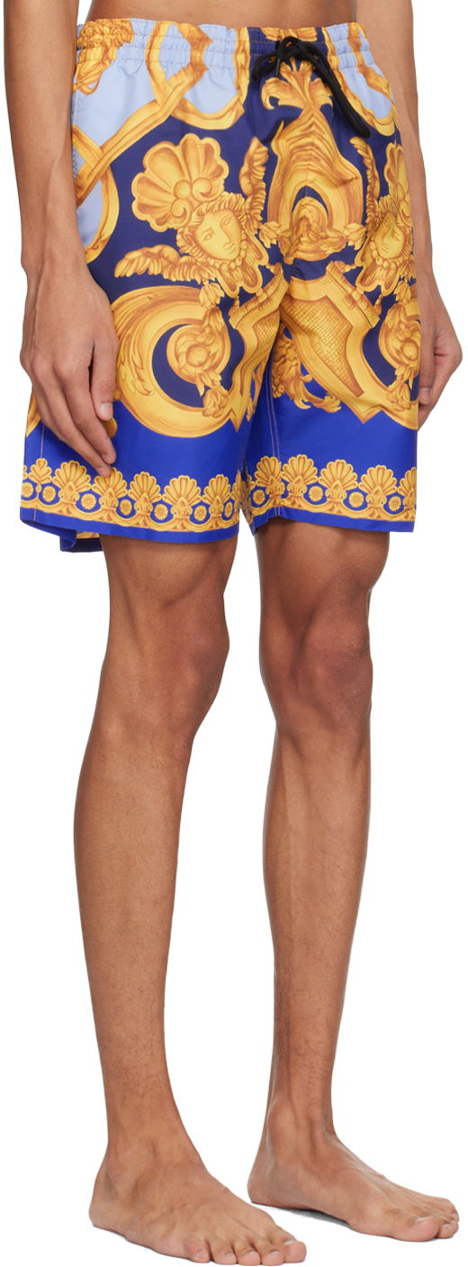 Plavky Versace Barocco Print Swim Shorts Rôznofarebný | 1002517 1A06328, 1