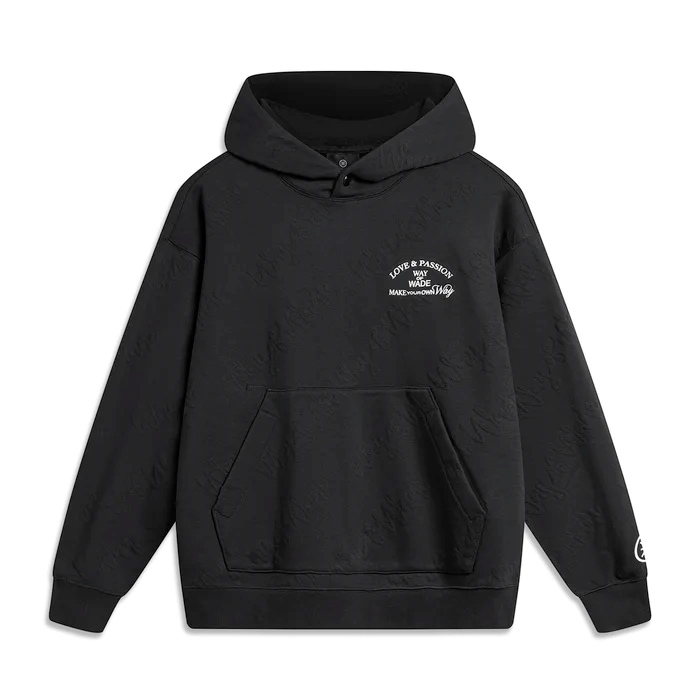 Mikina Li-Ning Way of Wade Embroidered Hoodie Čierna | AWDU017-1, 0