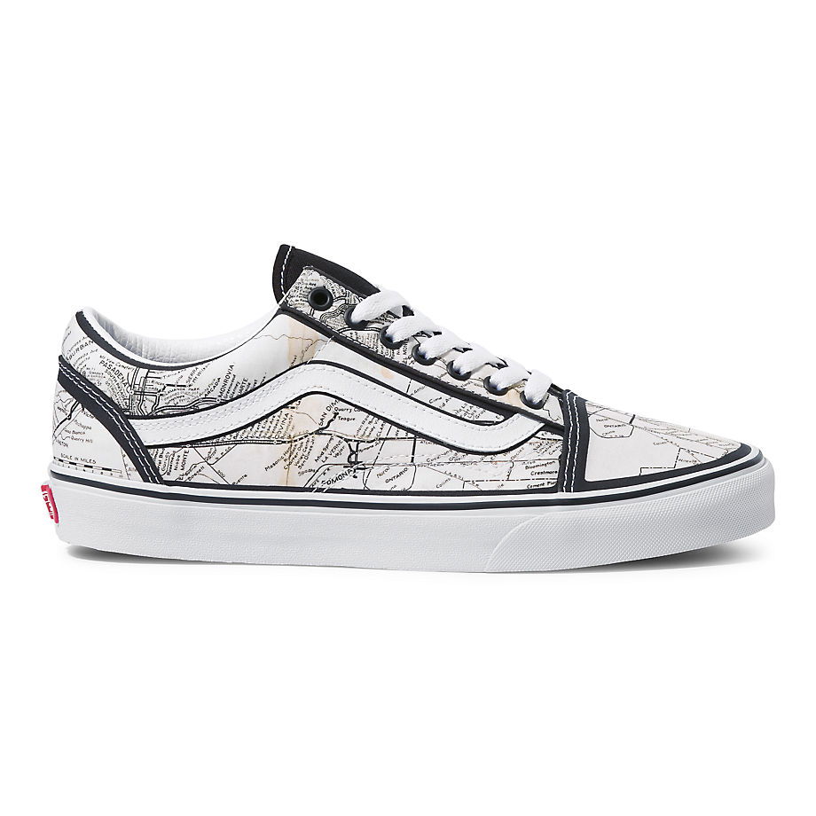 Tenisky a topánky Vans Frances Stark/maps Old Skool Biela | VN0A5KRF94H, 0