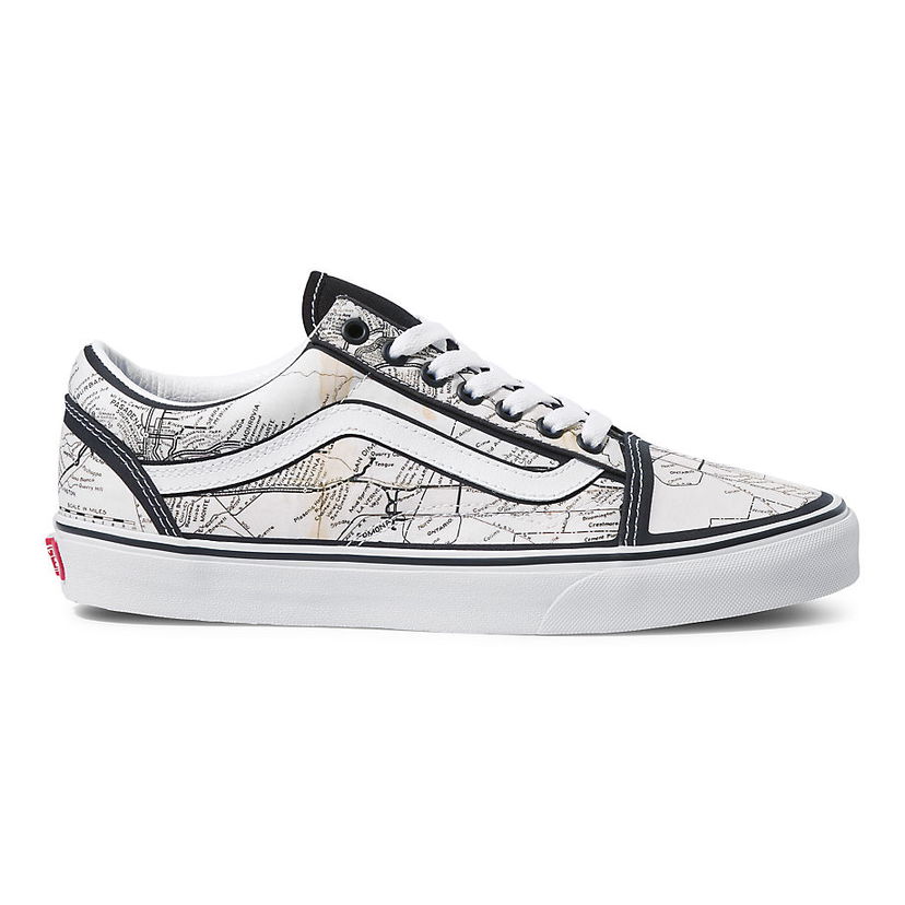 Tenisky a topánky Vans Frances Stark/maps Old Skool Biela | VN0A5KRF94H