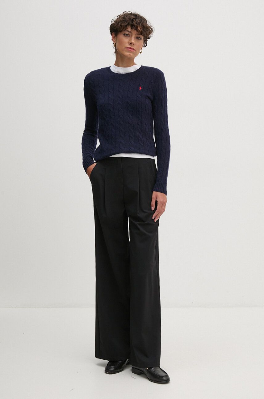 Sveter Polo by Ralph Lauren Crewneck Sweater Modrá | 211910421, 1