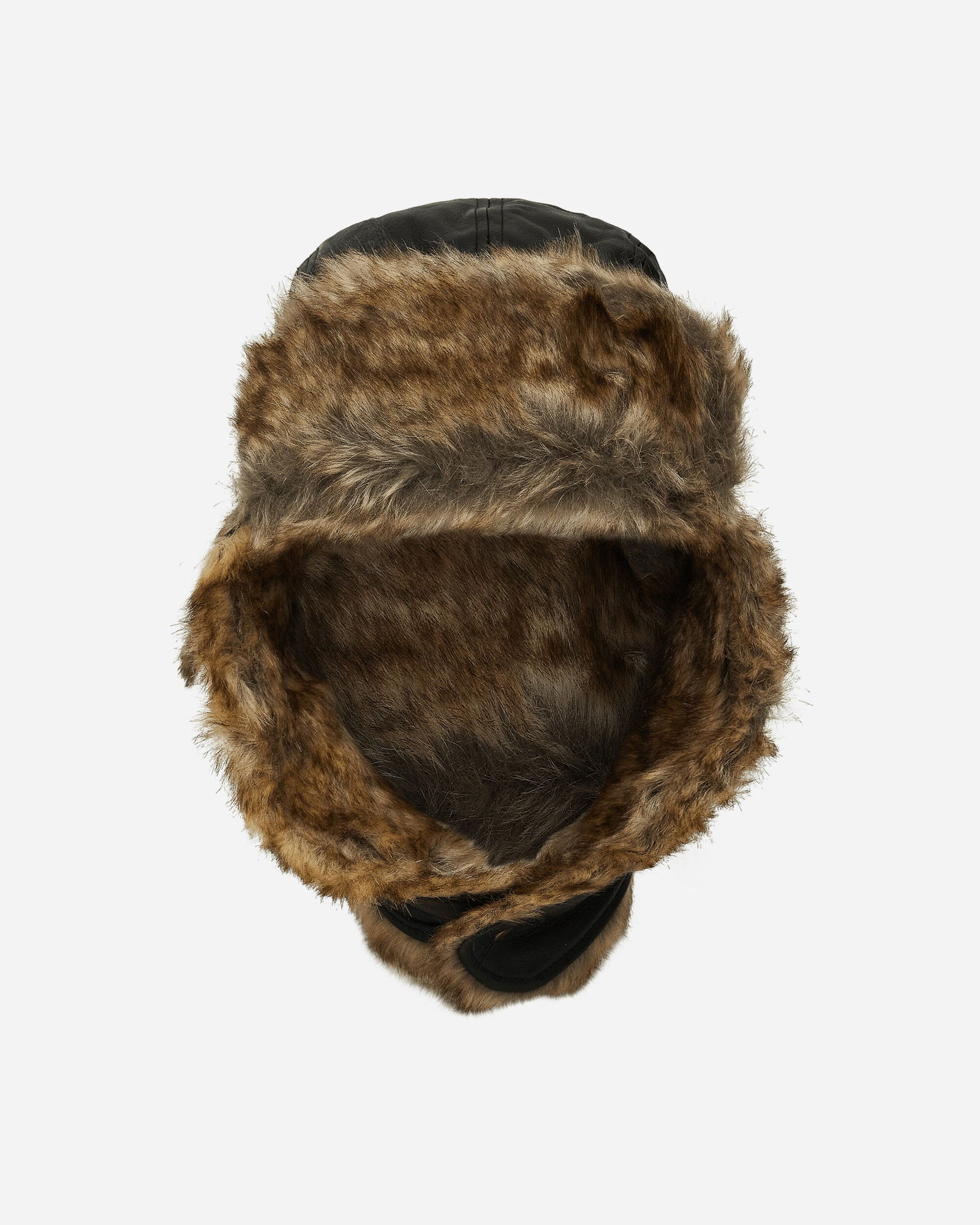 Leather Trapper Hat