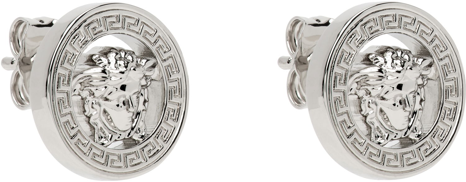 Náušnice Versace Versace Medusa '95 Stud Earrings Metalická | 1018955_1A00620_3J030, 1