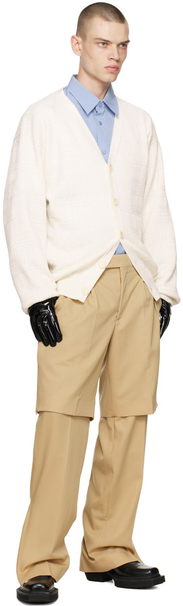 Nohavice VETEMENTS Layered Trousers Béžová | VL16PA340S, 3