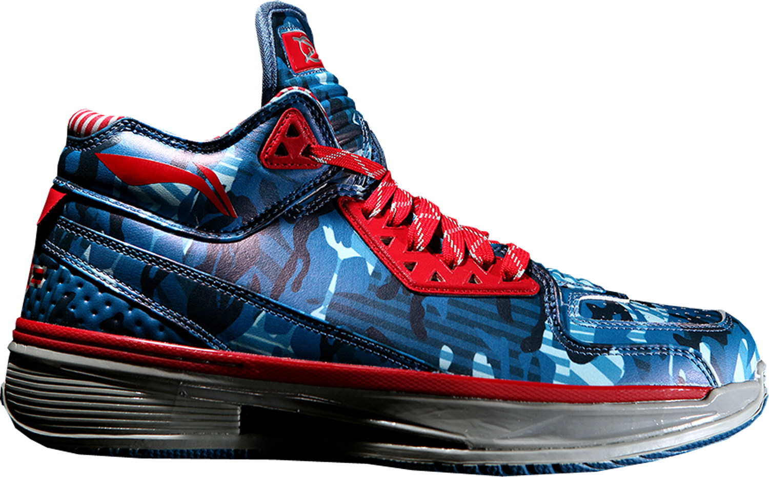 Tenisky a topánky Li-Ning Way Of Wade 2 Blue Camo Modrá | ABAH017-12, 0