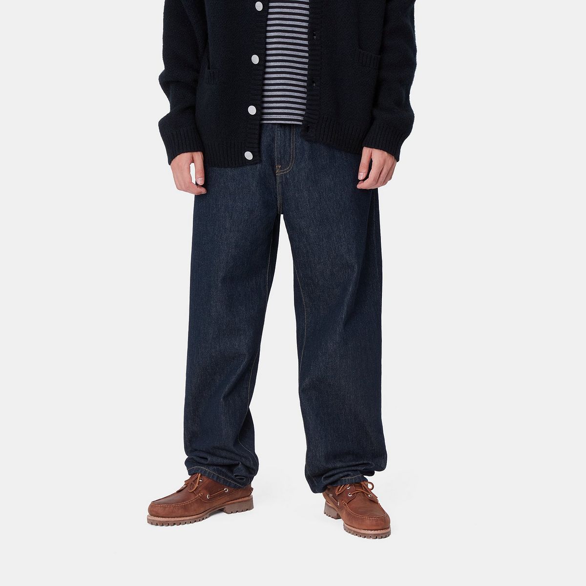 Džínsy Carhartt WIP Relaxed Fit Jeans Modrá | I034237_9, 0