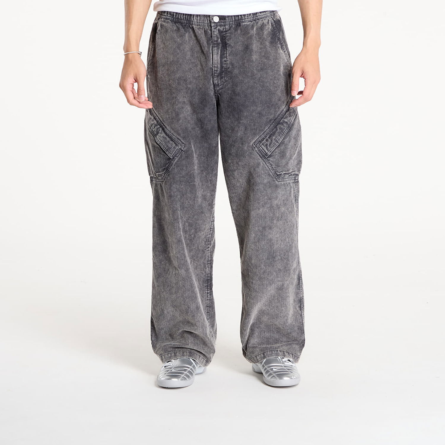 Nohavice Jordan Jordan Flight Chicago Corduroy Pants Šedá | HV0526-010, 0