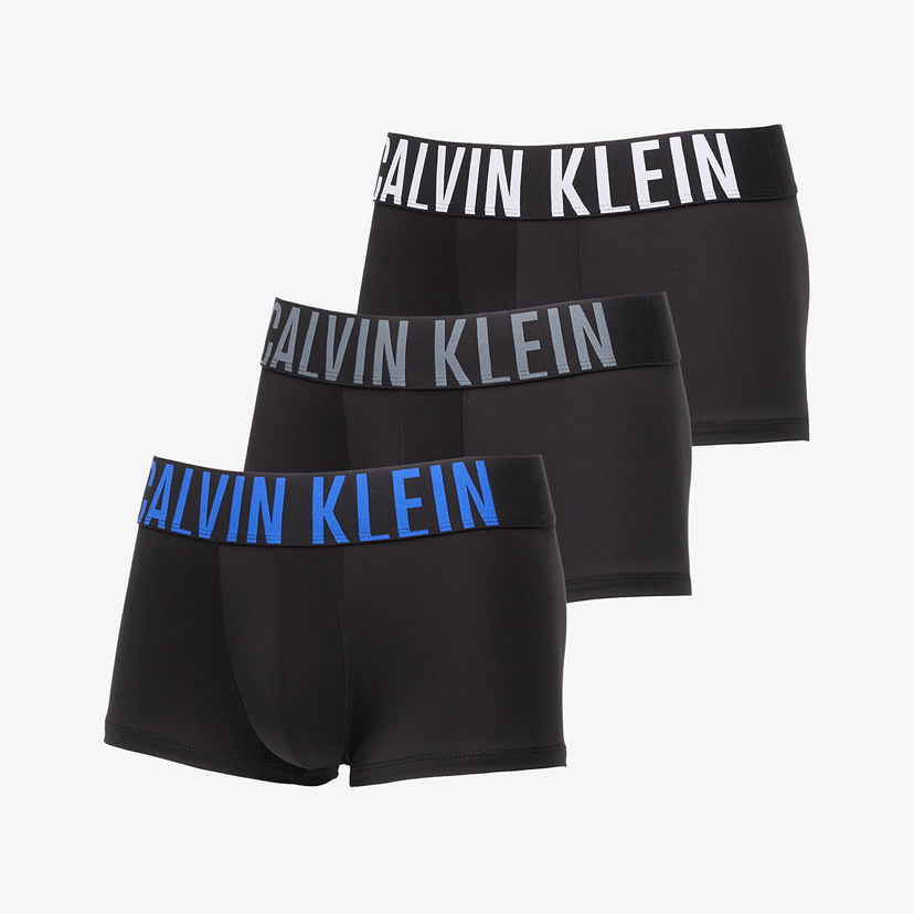 Boxerky CALVIN KLEIN Calvin Klein Low Rise Trunks, 3-Pack Čierna | 000NB3611A ZDH