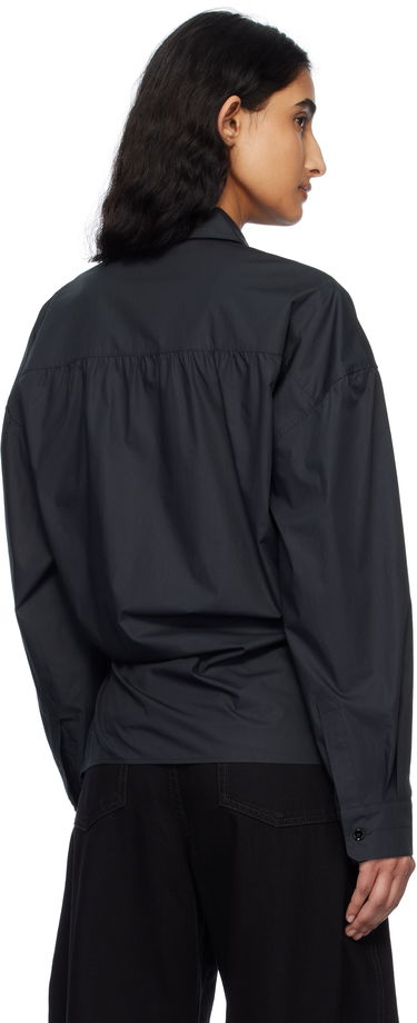 Košeľa LEMAIRE Lemaire Straight Collar Twisted Shirt Navy | SH1141 LF588, 2
