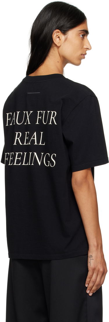 Tričko Maison Margiela MM6 Maison Margiela Cotton Jersey T-Shirt Čierna | SH2GC0031 M20048, 2
