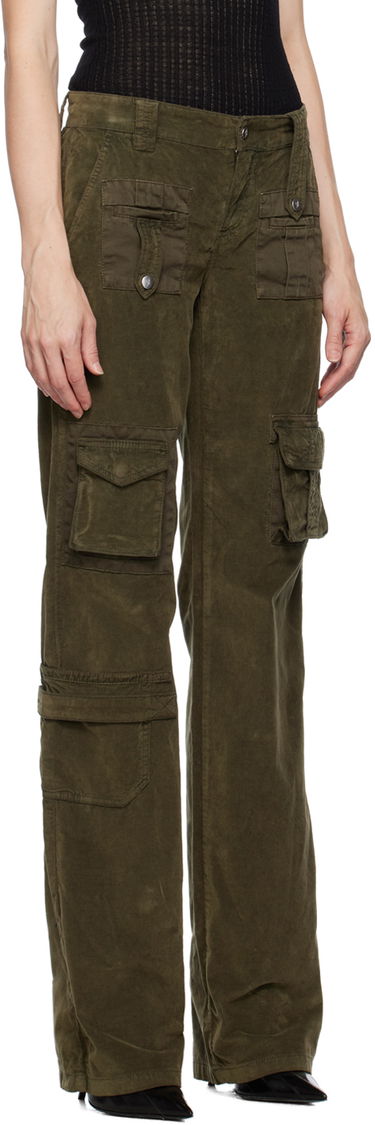 Cargo nohavice Blumarine Cargo Pocket Trousers Šedá | A322P101A, 4