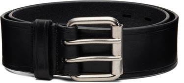 Opasok Dries Van Noten Dries Van Noten Leather Belt Čierna | 252-021401-102, 0