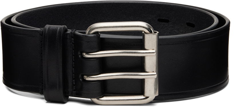 Opasok Dries Van Noten Dries Van Noten Leather Belt Čierna | 252-021401-102