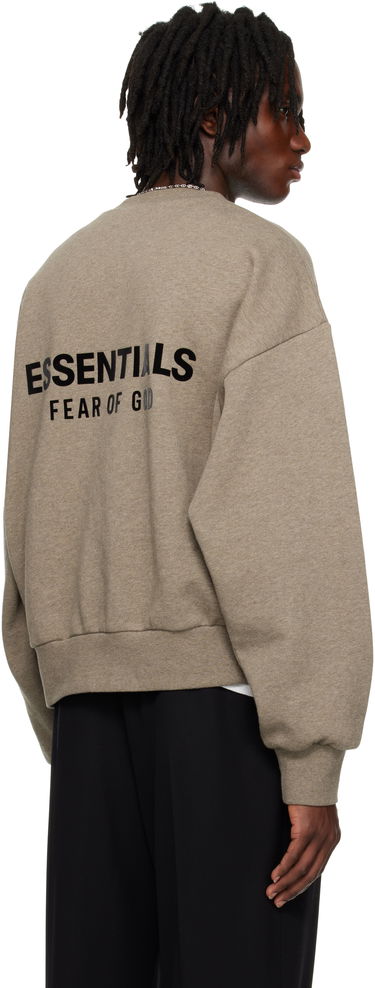 Sveter Fear of God Fear of God ESSENTIALS Classic Crewneck Sweatshirt Šedá | 192AS252041F, 2