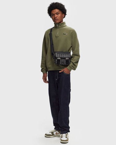 Mikina Lacoste SWEATSHIRT Half-Zips Zelené | SH2748-BMY, 1