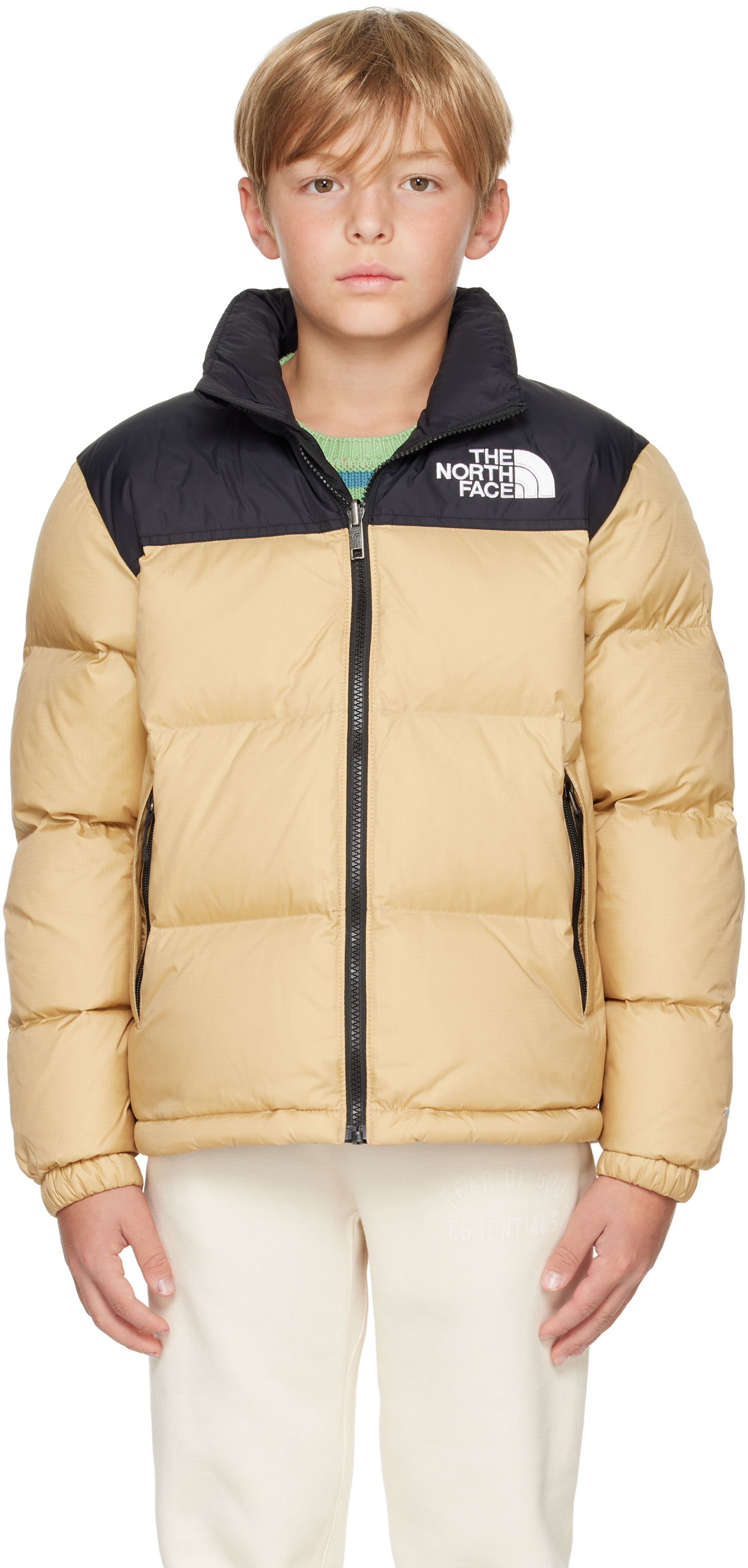 Prešívaná bunda The North Face Kids' 1996 Retro Nuptse Down Jacket Béžová | NF0A8A4CLK5, 0
