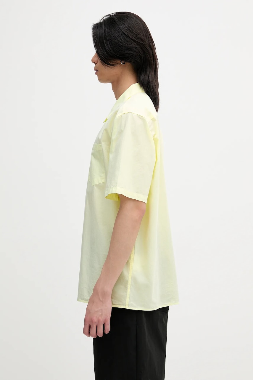 Košeľa NORSE PROJECTS Norse Projects Carsten Cotton Tencel Shirt, Regular Fit Žltá | N40.0579.3043, 1