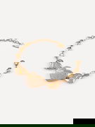 Gold-Tone Heart Bracelet