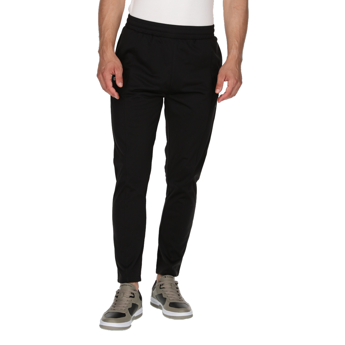 Tepláky Champion Track Pants TRACK OPEN Čierna | 219949-KK001, 0