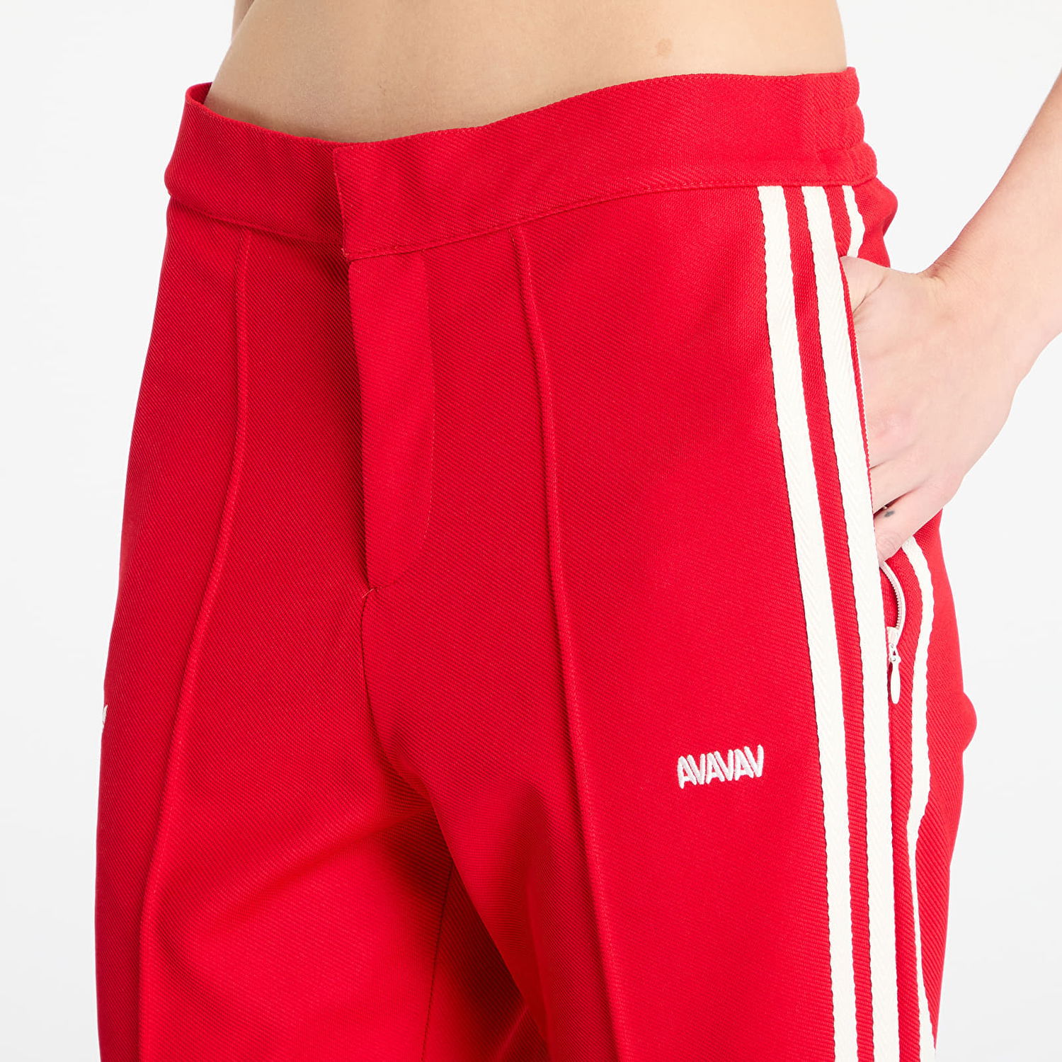 Tepláky adidas Originals AVAVAV x Adicolor Track Pants Better Scarlet Červená | JG1425, 1