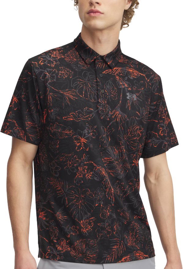 Polo tričko Under Armour Under Armour Playoff 3.0 Printed Polo Shirt Čierna | 1378677-013