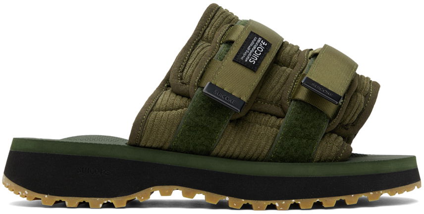 Tenisky a topánky SUICOKE Moto-shellab Sandals Zelené | OG-056TRab-CO, 0