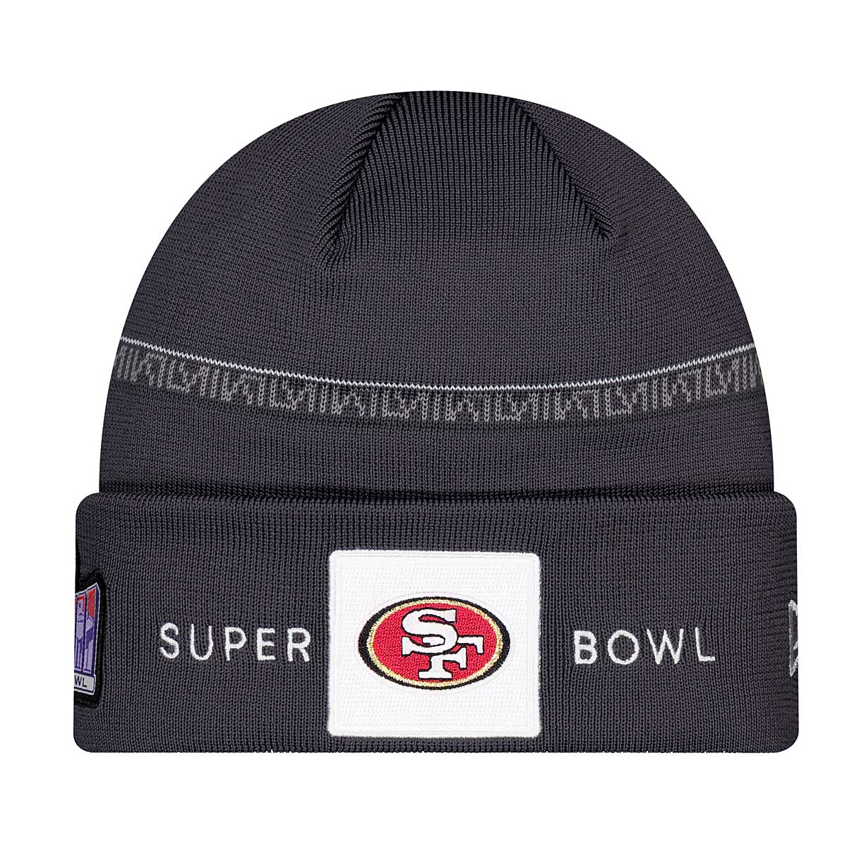 Kulicha New Era San Francisco 49ers Opening Night Knit Beanie Šedá | 60573083, 0
