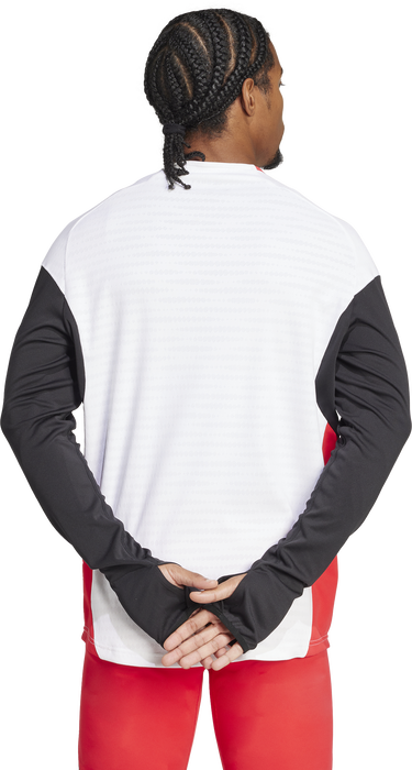 Dres adidas Performance Tiro 25 Pro Training Quarter-Zip Top Biela | JX7074, 2