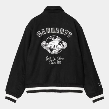 Bomber bunda Carhartt WIP WIP World Class Varsity Jacket Čierna | I035432_6, 6