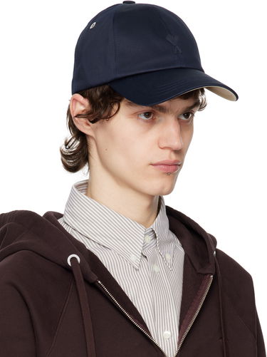 Šiltovka AMI AMI Paris Ami de Coeur Cotton Cap Navy | UCP026.CO0103, 1