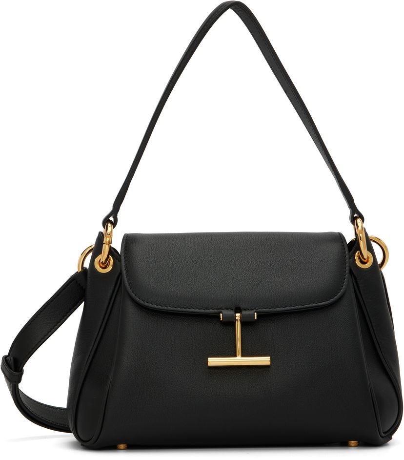 Kabelka Tom Ford TOM FORD Small Tara Leather Bag Čierna | L1870-LCL490G