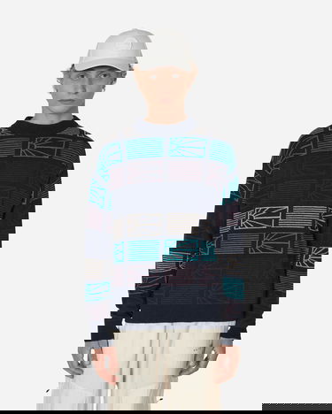 Sveter PACCBET Logo Crewneck Sweater Modrá | PACC11N003 2, 0