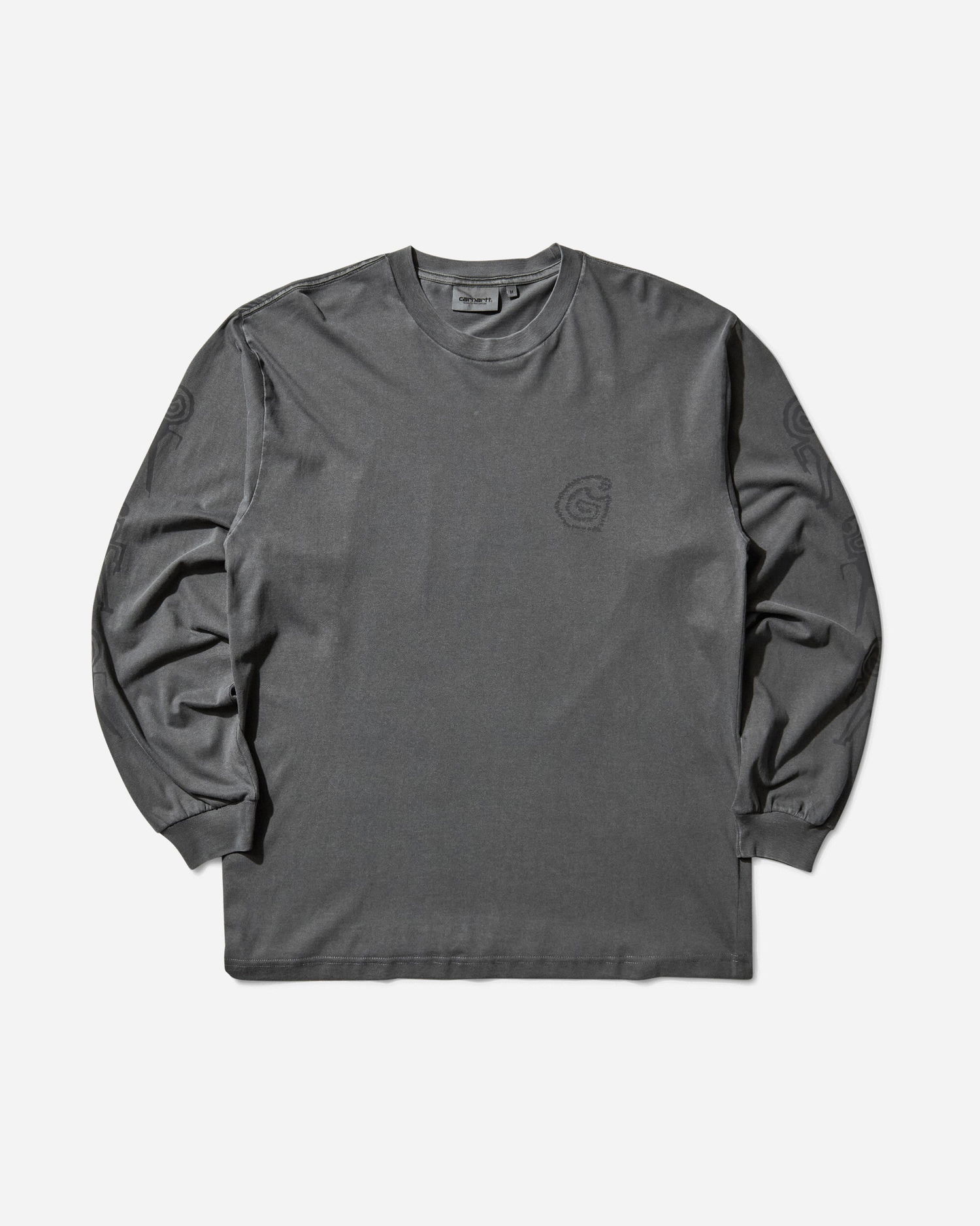 Tričko Carhartt WIP Terrestrial Longsleeve T-Shirt Šedá | I035227 2F1PG, 1