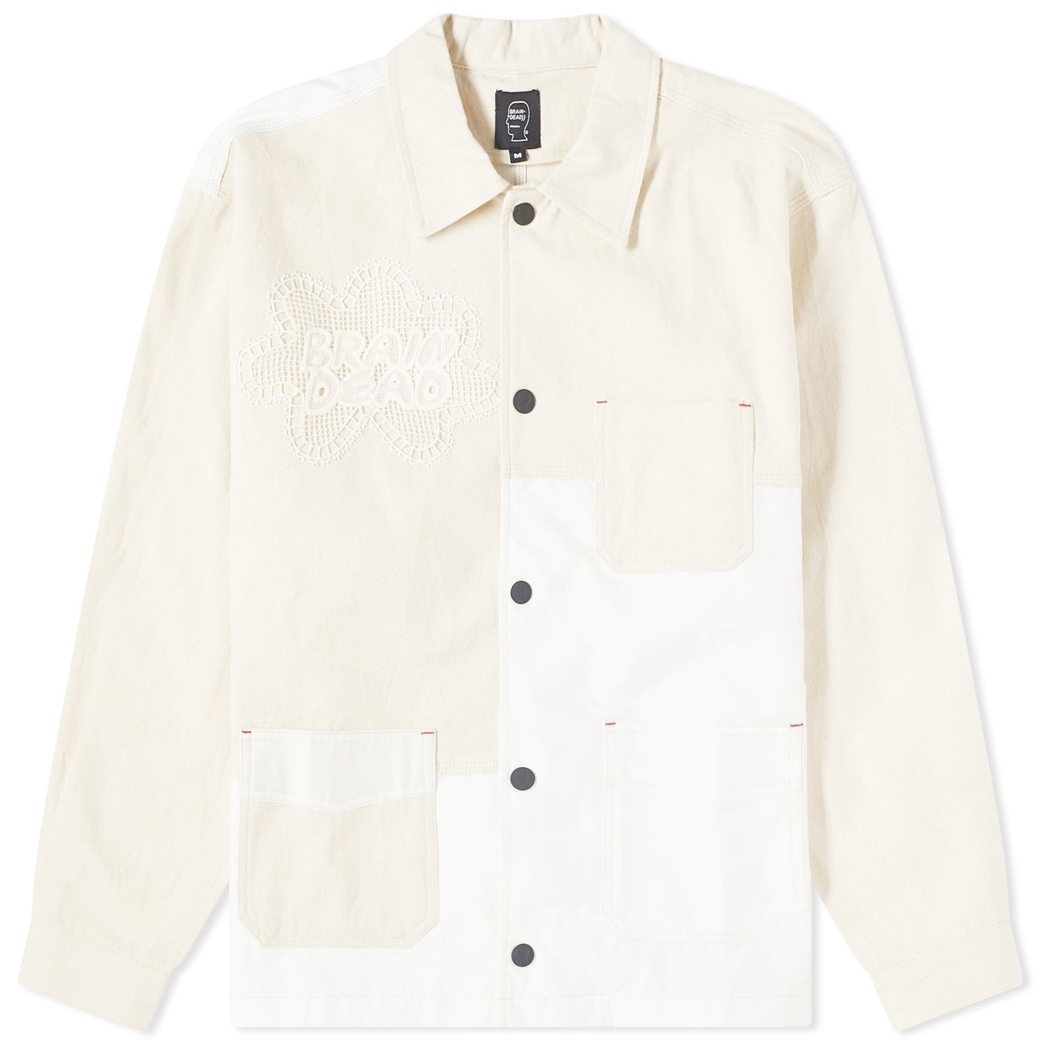 Bunda Brain Dead Brain Dead Doily Chore Jacket Biela | BDF23O00003468WH02, 0