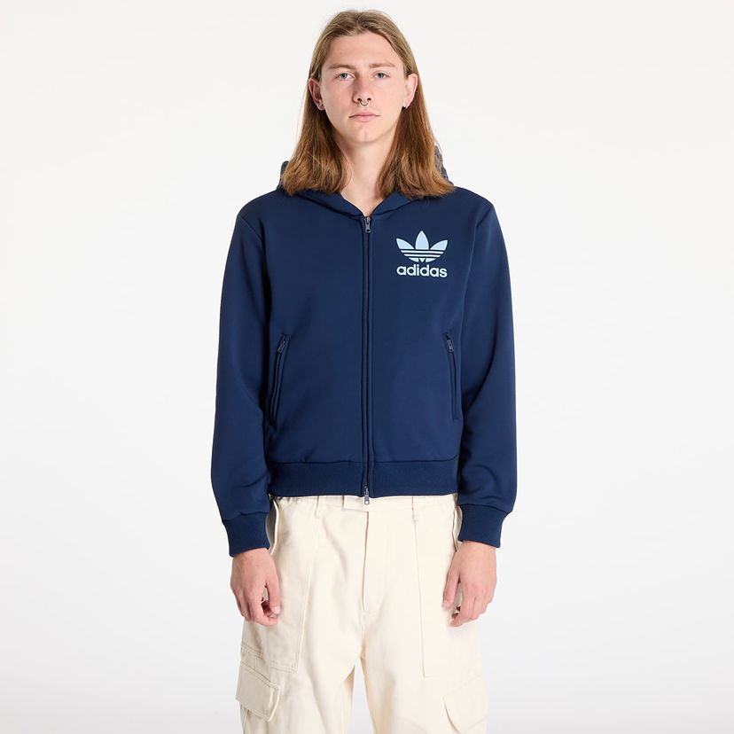 Mikina adidas Originals Wales Bonner x Track Hoodie Navy | JJ2939