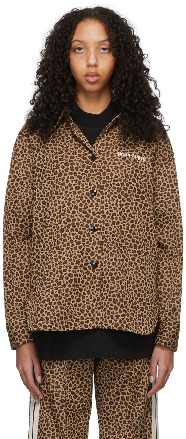 Leopard Print Long Sleeve Shirt