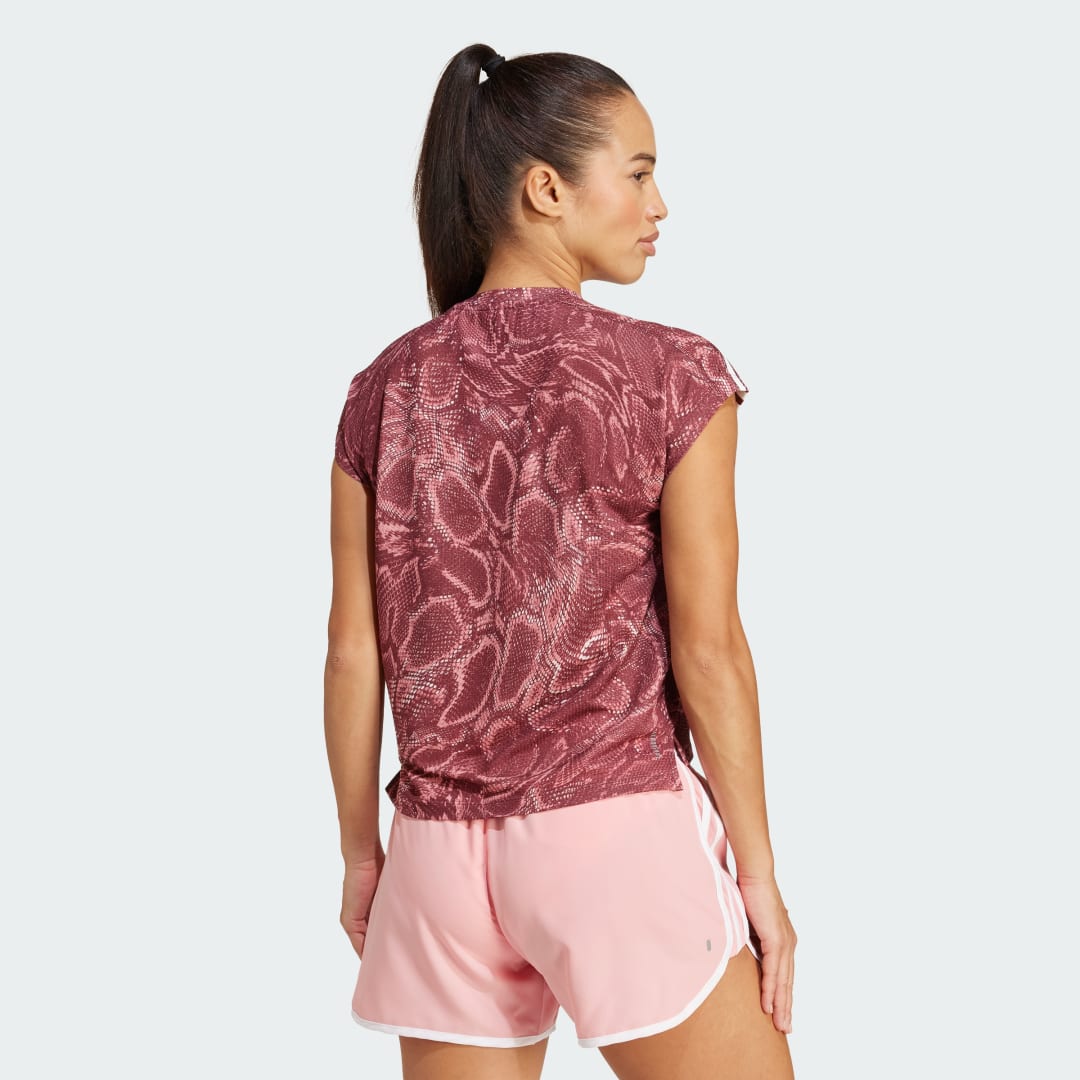 Tričko adidas Performance AEROREADY Fialová | IV9989, 1