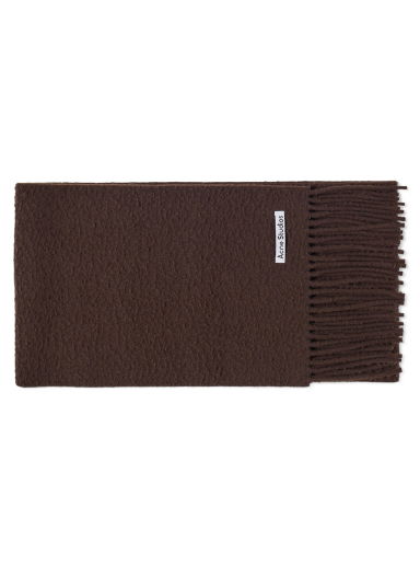 Šál Acne Studios Vargo Boiled Wool Scarf Hnedá | CA0283-ADN