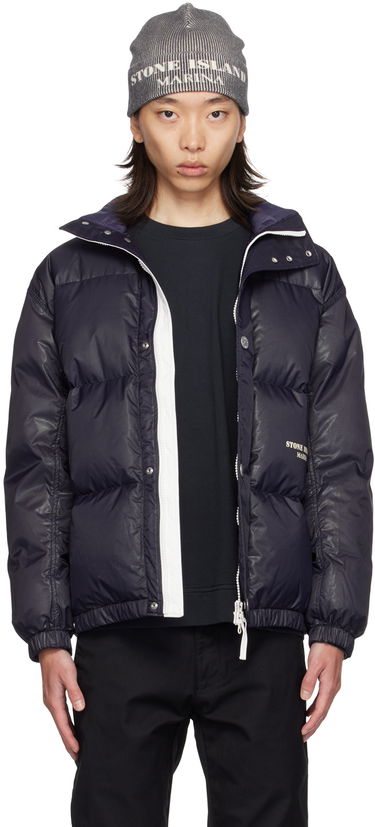 Prešívaná bunda Stone Island Navy 'Marina' Down Puffer Jacket Navy | 8115446X1, 0