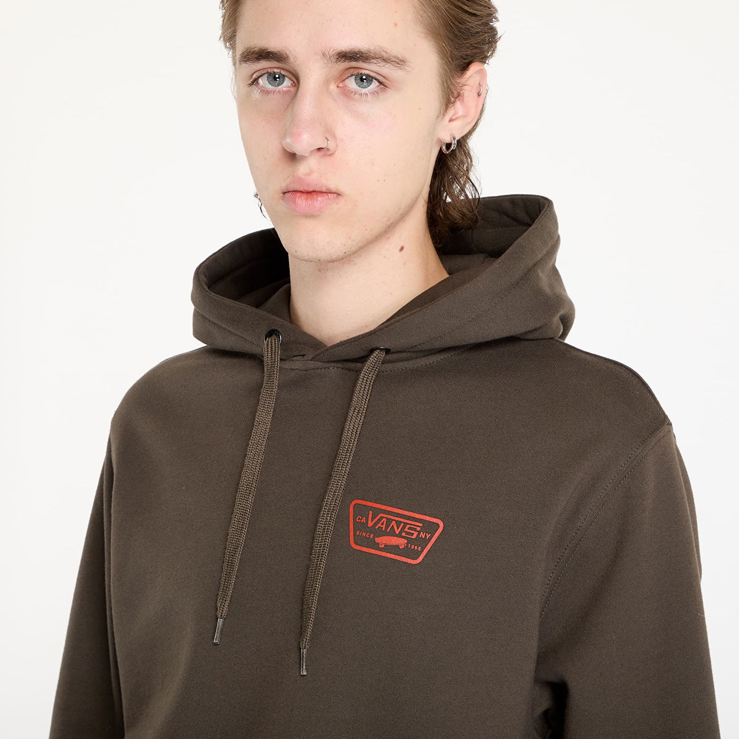 Mikina Vans Sweatshirt Full Patch Pullover Turkish Coffee XL Hnedá | VN000HNZD4C1, 1